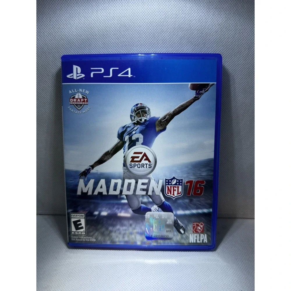 PS4 Madden NFL‎ 16 EA Sports Video Game Football Pre Owned OBJ